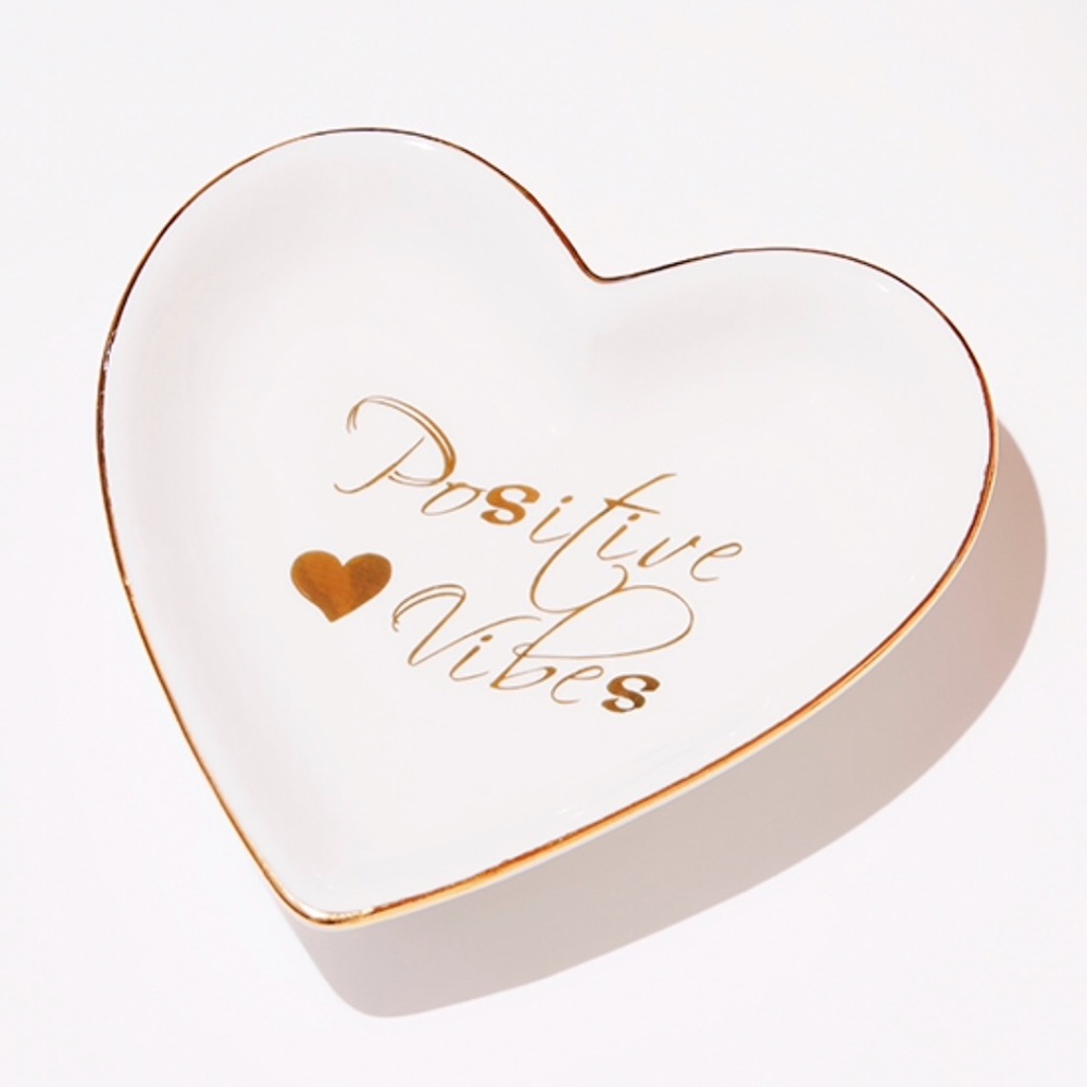 🆕 BTB Los Angeles Positive Vibes Jewelry Dish